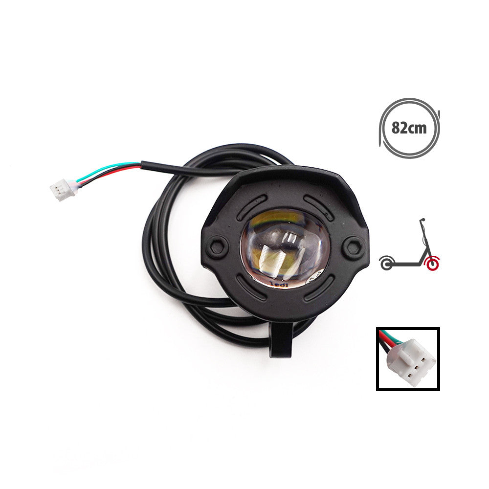 Phare LED avant Dualtron Aminia Avec Klaxon