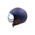 Casque JET FRV bleu mat caméléon (taille XS à XXL)